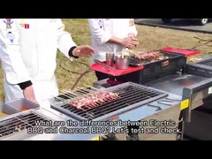 Chế độ nướng điện VS Chế độ nướng than