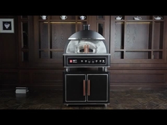 Cốc nướng pizza bằng đá núi lửa 600°C Cốc nướng thương mại thông minh